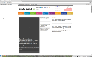 Atac asupra site-urilor media pro - Captura de ecran - PROIECT ROMANIA